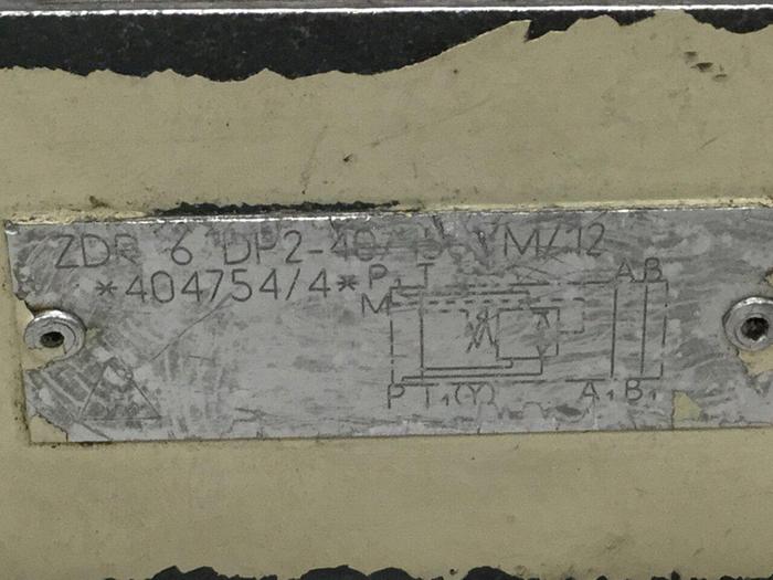 Used REXROTH Solenoid Valve ZDR6DP240 #104750