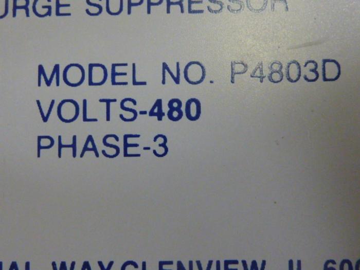Used PSYTRONIC Surge Suppressor P4803D #47571