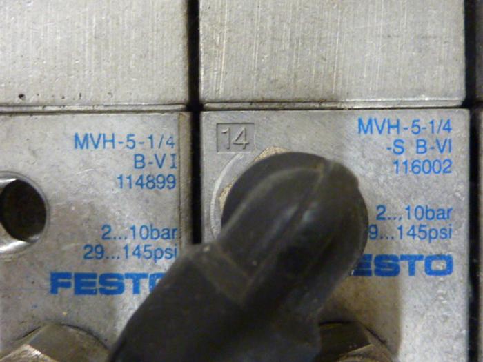Used FESTO Control Block / Valve Terminal IFB8-02 #52822