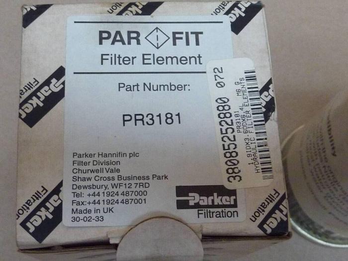 PARKER Filter Element PR3181 #3814