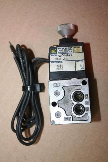 Used MAC VALVE Valve 45A-FA1 DAAA-38A #19323