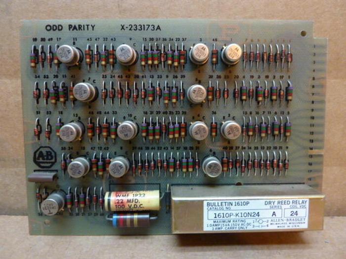 Used ALLEN BRADLEY Odd Party PC Board X-233173A #27104