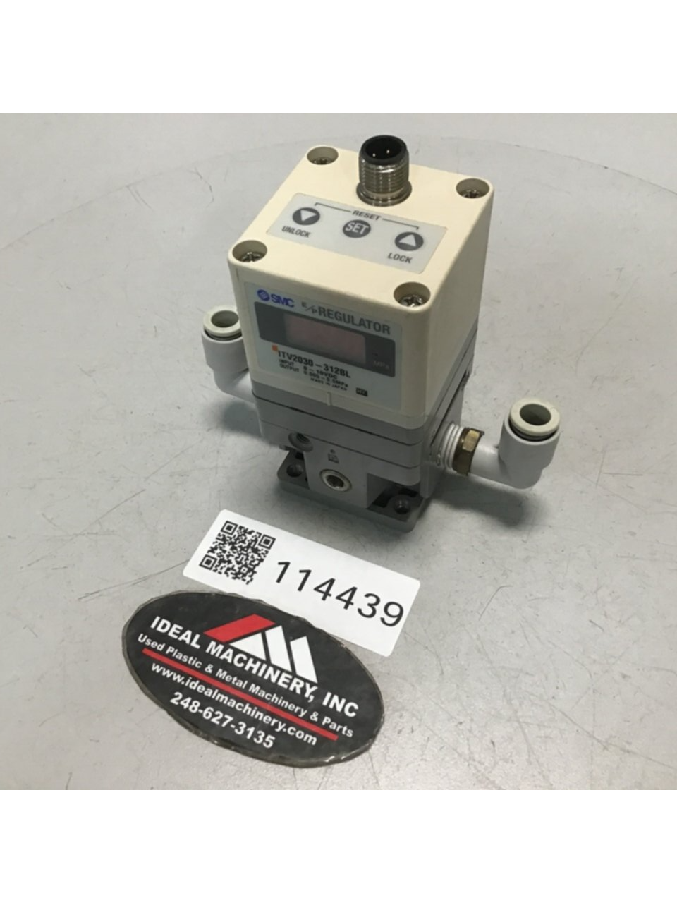 Used SMC Regulator ITV2030-312BL #114439
