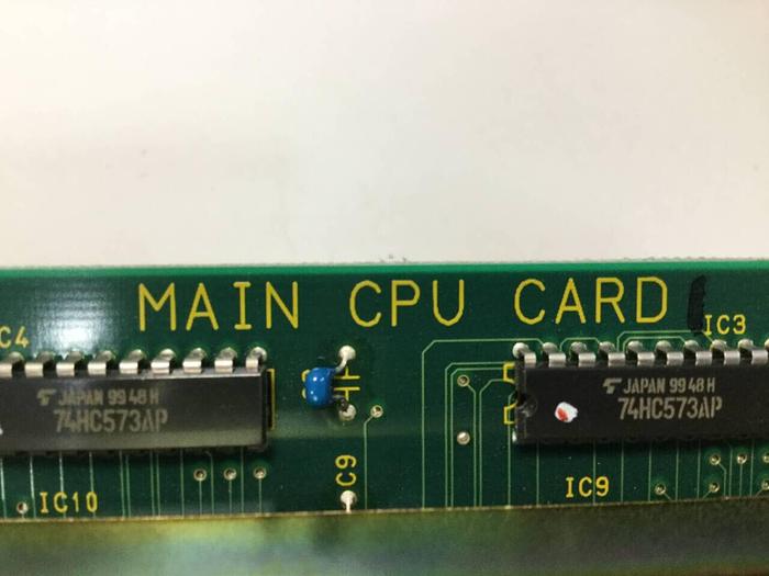 Used FUJI ELECTRIC Main CPU Board F7706087(2)A USED