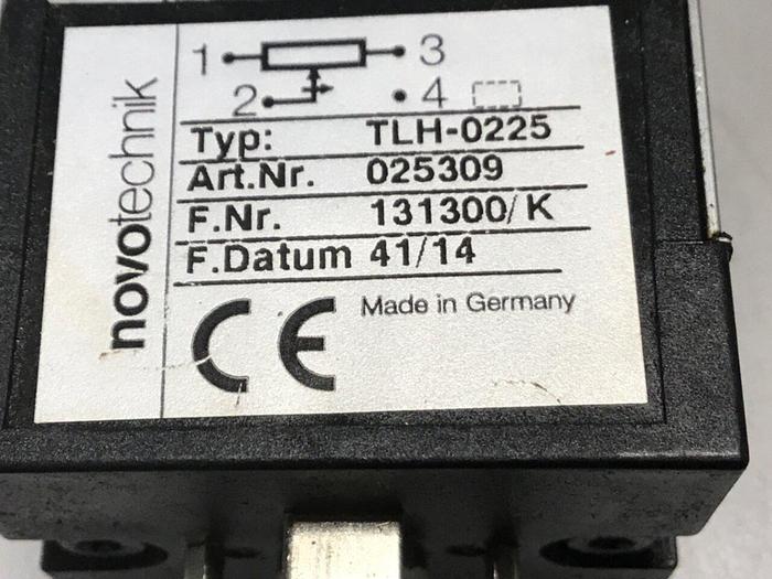 Used NOVOTECHNIK Transducer TLH0225 #138596