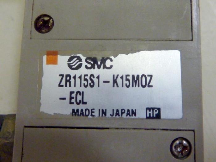 Used SMC Vacuum Ejector, K1, Connector ZR115S1-K15M0Z-ECL #67334