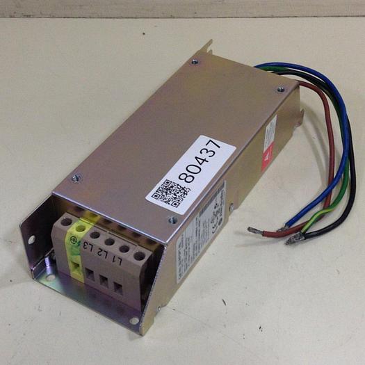 Used ALLEN BRADLEY Line Filter 22-RF5P7-AL SER A #80437