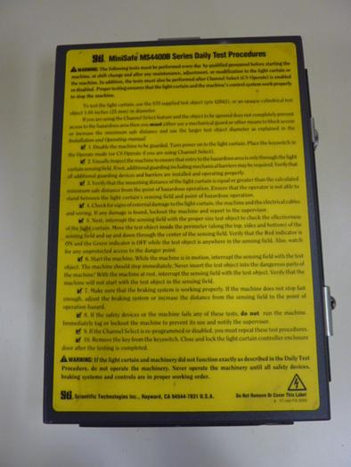 Used STI Light Curtain Control MS4424B #55057