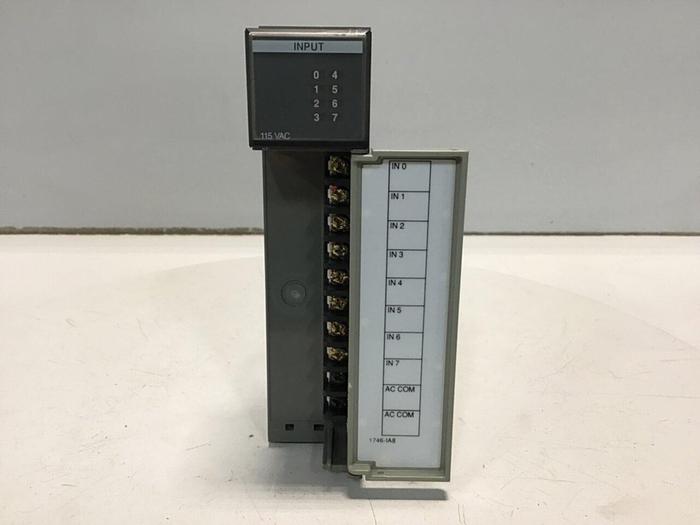 Used ALLEN BRADLEY Input Module 1746-IA8 SER A #71988