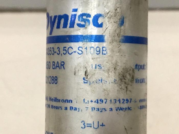 Used DYNISCO Pressure Transducer IDA353-3-5C-S109B #128530