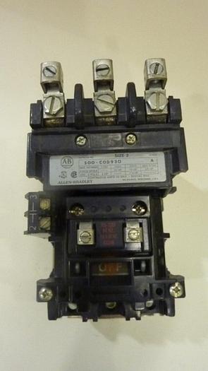 Used ALLEN BRADLEY Contactor 500-COD930 SER A #42679