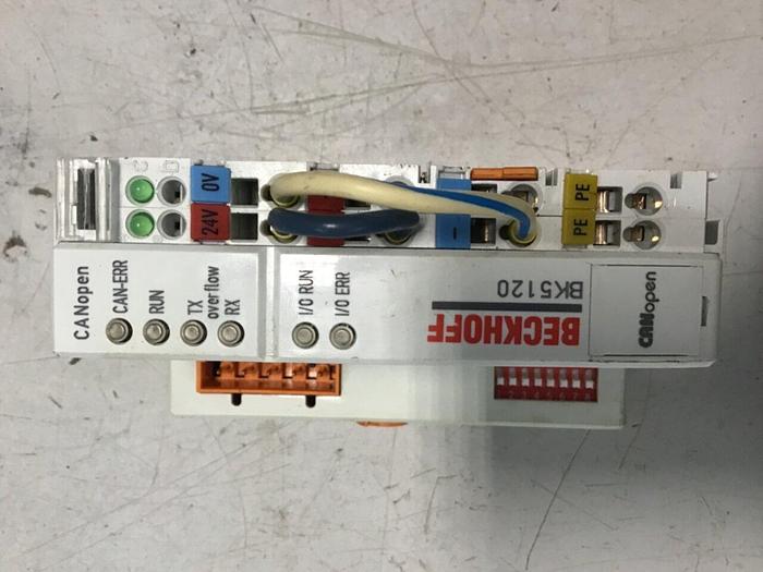 Used BECKHOFF CANopen Coupler BK5120 #138344
