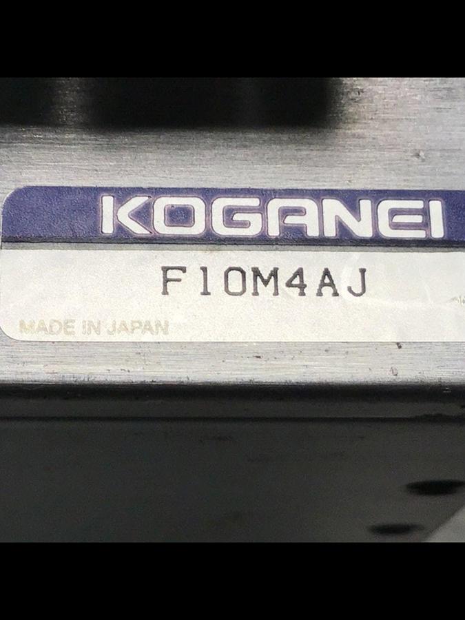 Used KOGANEI Manifold w/ Valves F10M4AJ USED