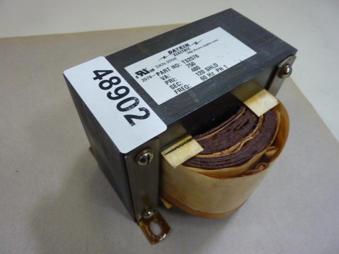 Used DAYKIN 0.75 kVA Transformer TS2576 #48902