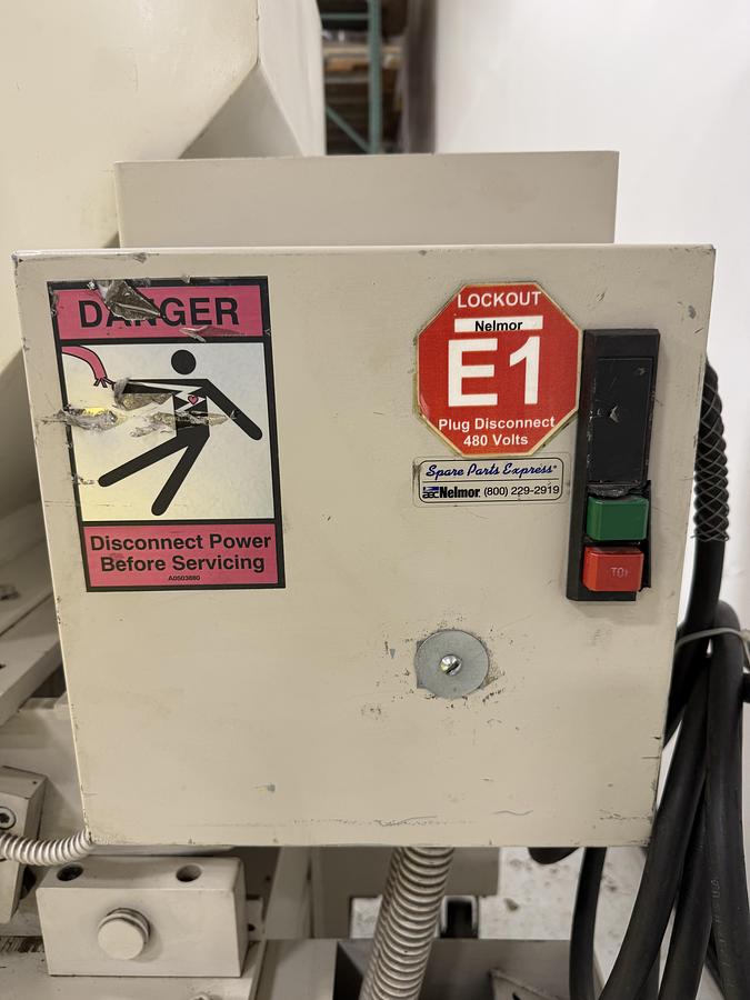 Used DNL / NOT CLEANED AEC NELMOR Grinder G1220P1