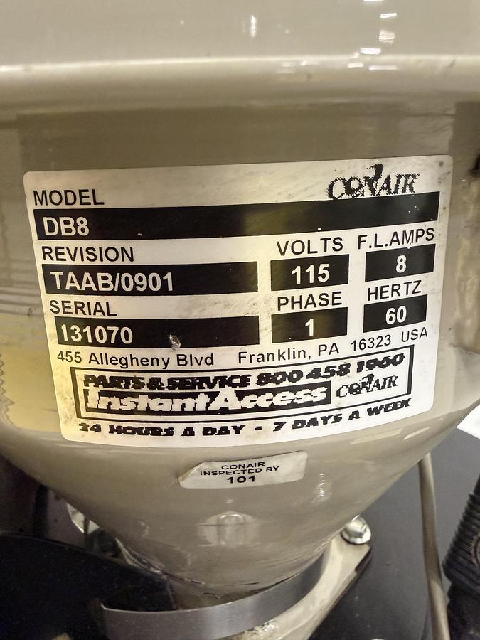 Used conair DB8