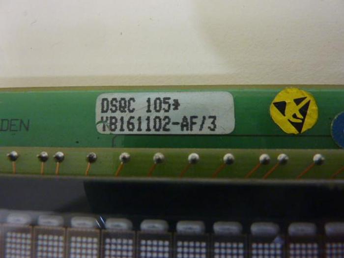 Used ABB Teach Pendant Circuit Board YB161102-AF/3 DSQC 105 Used