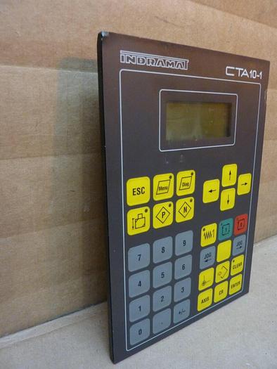 Used INDRAMAT CTA10-1 Operator Interface CTA10.1B-001-FW #23874