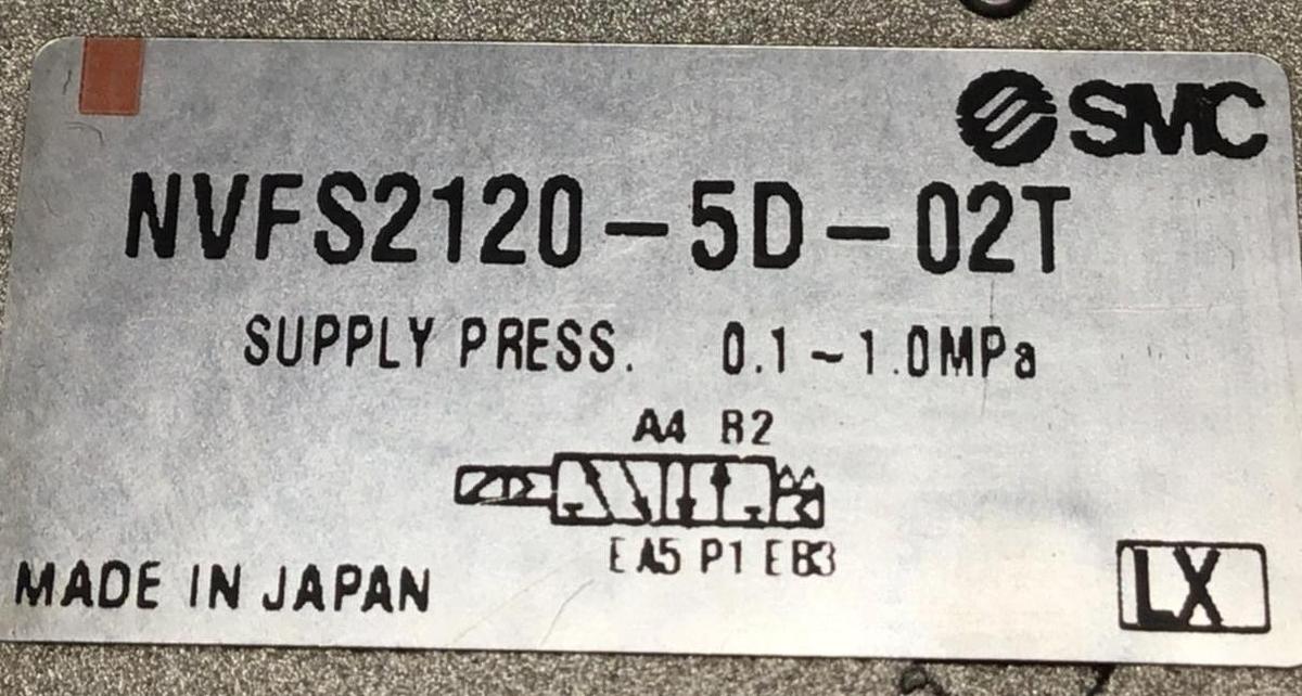 Used SMC Solenoid Valve NVFS2120-50-02T USED