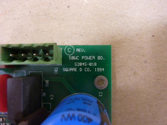 Used SQUARE D Circuit Board 52045-018 #47081