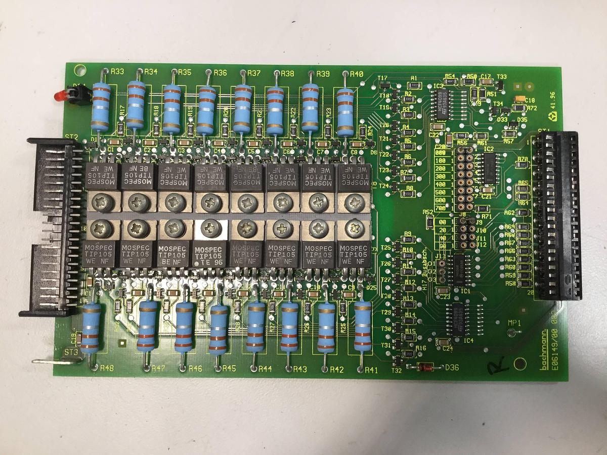 Used BACHMANN ELECTRONIC Output Card CA16/P2.5S  E06149/00 USED