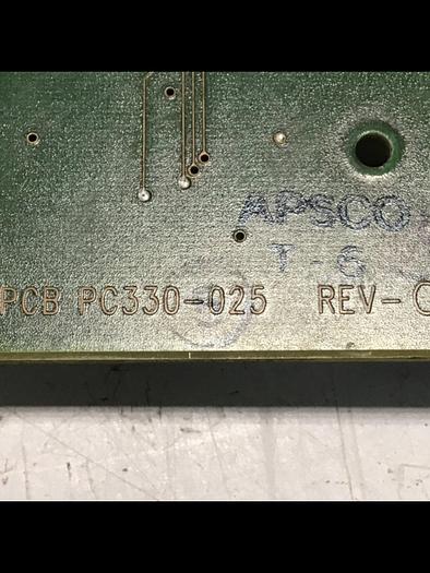 Used VAN DORN Analog Circuit Board 330025 PC330-025 Used