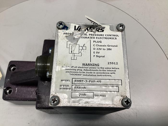 Used VICKERS EHST-3-FVF-40