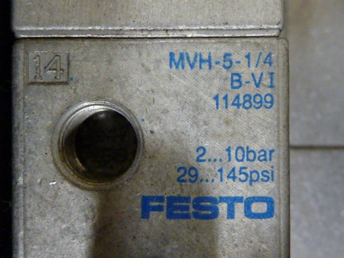 Used FESTO Control Block / Valve Terminal IFB8-02 #52754