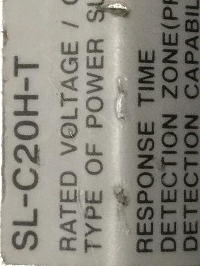 Used KEYENCE CORP Light Curtain Transmitter SL-C20H-T #107030