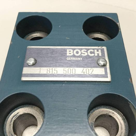 Used BOSCH Valve 1 815 500 402 #97061