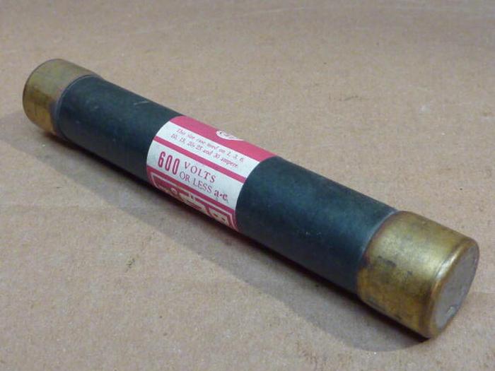 Used BUSSMANN 30 Amp Fuse NOS-30 #33647