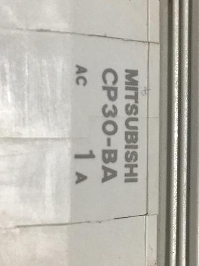 Used MITSUBISHI 1 Amp Circuit Breaker CP30-BA-2P-1A #119648