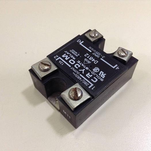Used CRYDOM Solid State Relay D4812 #84467