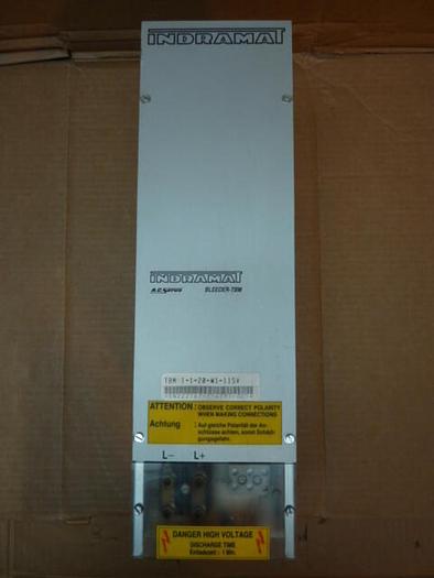 Used INDRAMAT AC Servo Bleeder Module TBM 1.1-20-W1-115 #25966