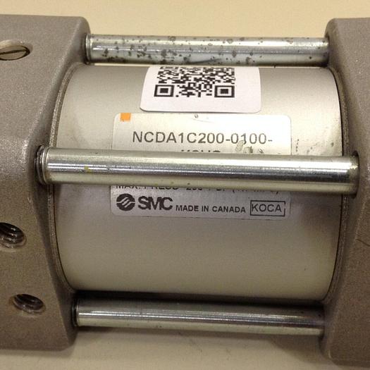 Used SMC Cylinder NCDA1C200-0100-X2US #79366
