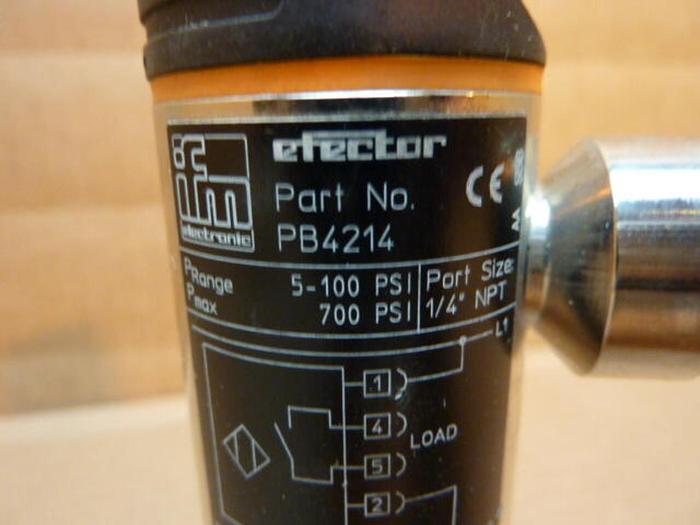 EFECTOR Pressure Switch PB4214 #23095
