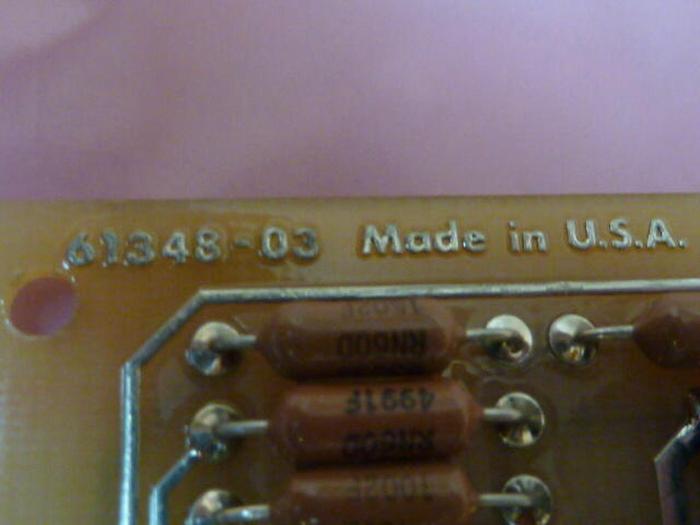 Used HUNKAR LABS Circuit Board 61348-03 #34027