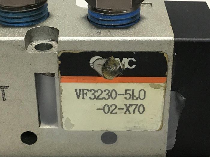 Used SMC Solenoid Valve VF3230-5L0-02-X70 #114502