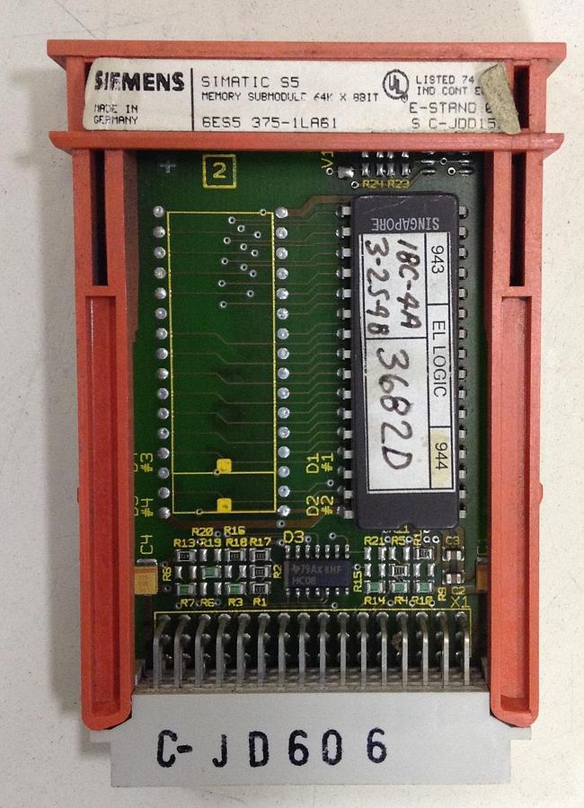 Used SIEMENS SIMATIC S5 Memory Submodule 6ES5 375-1LA61 USED