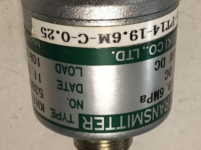 Used NAGANO Pressure Transmitter KH15-PT14-19.6M-C-0.25 #126578
