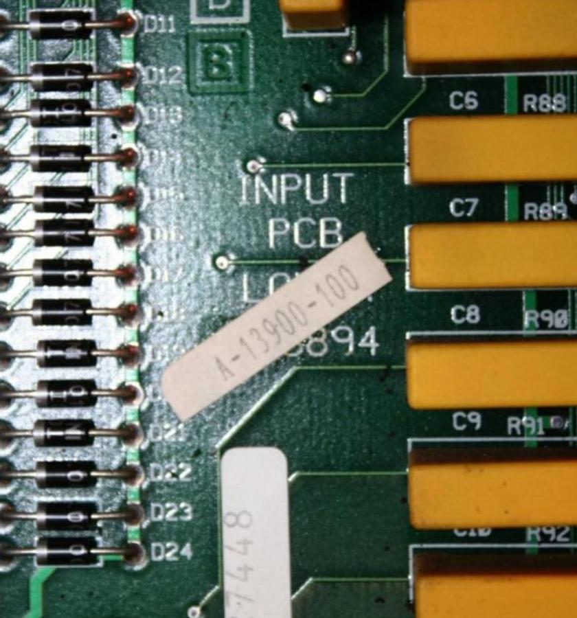 Used BARBER COLMAN Input Circuit Board Lower A-13900-100 USED