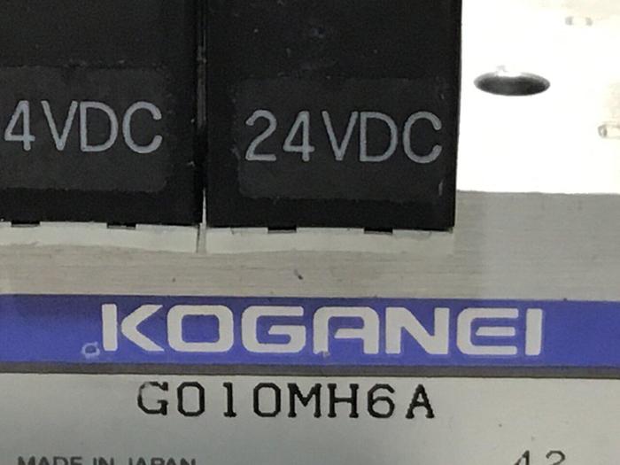 Used KOGANEI Manifold Block G010MH6A #120860