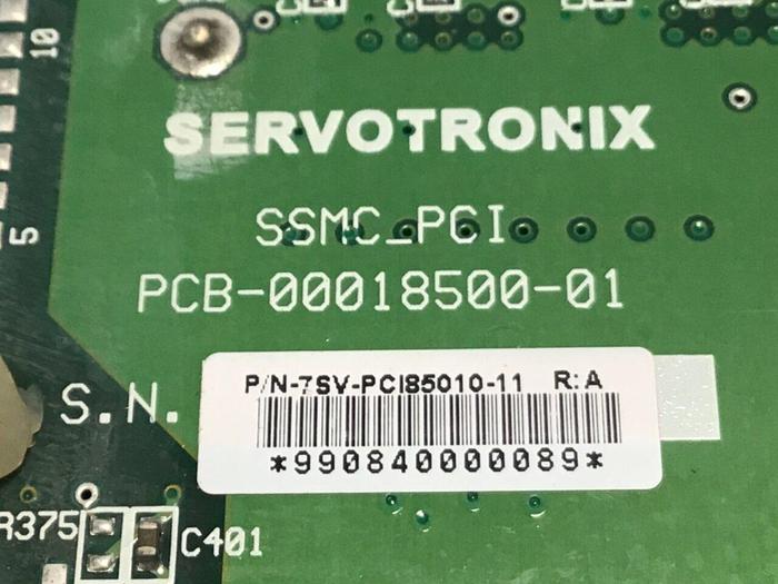 Used SERVOTRONIX Circuit Board SSMC-PCI 7SV-PRD-PCI8501B-11 #136133