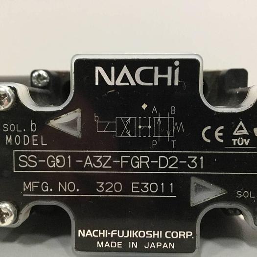 Used NACHI Valve SS-G01-A3Z-FGR-D2-31 #91645