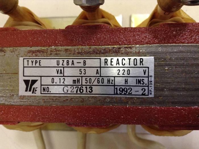 Used YASKAWA ELECTRIC Reactor UZBA-B #68019