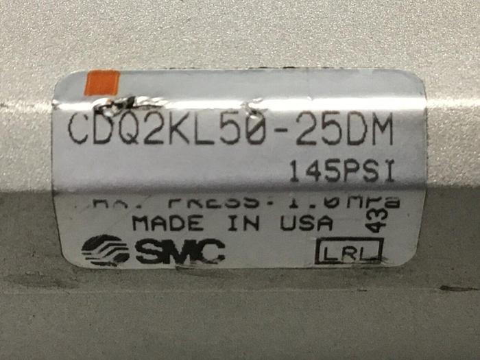 Used SMC Air Cylinder CDQ2KL50-25DM #129302