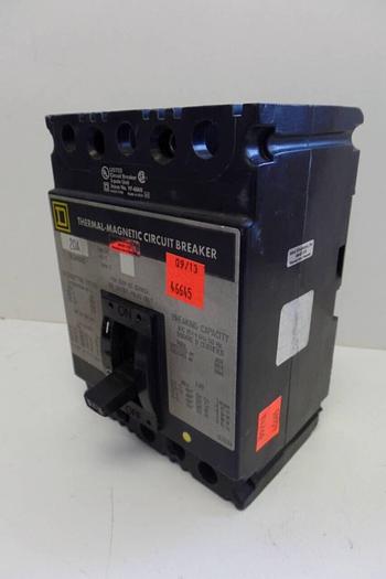 Used SQUARE D 20 Amp Circuit Breaker FAL34020 #46645