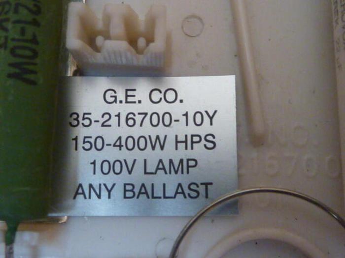 GENERAL ELECTRIC / GE Ignitor 35-216700-10Y #30879