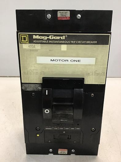 Used SQUARE D 400 Amp Circuit Breaker LAL3640035M Used