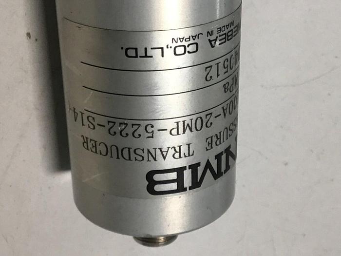 Used NMB Pressure Transducer NS100A-20MP-5222-S14 #126467
